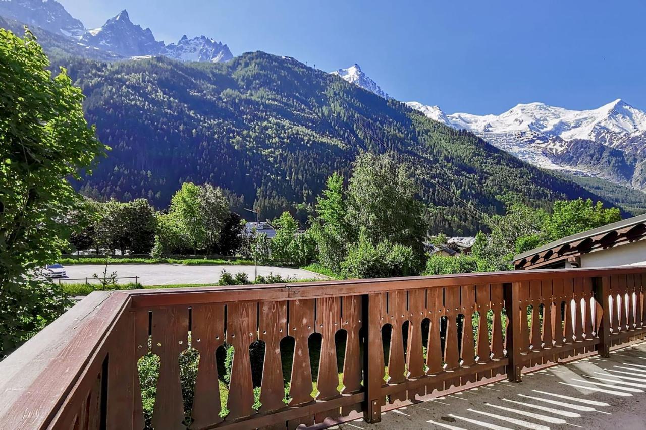 Mont Blanc View Apt In The Heart Of Chamonix Dış mekan fotoğraf