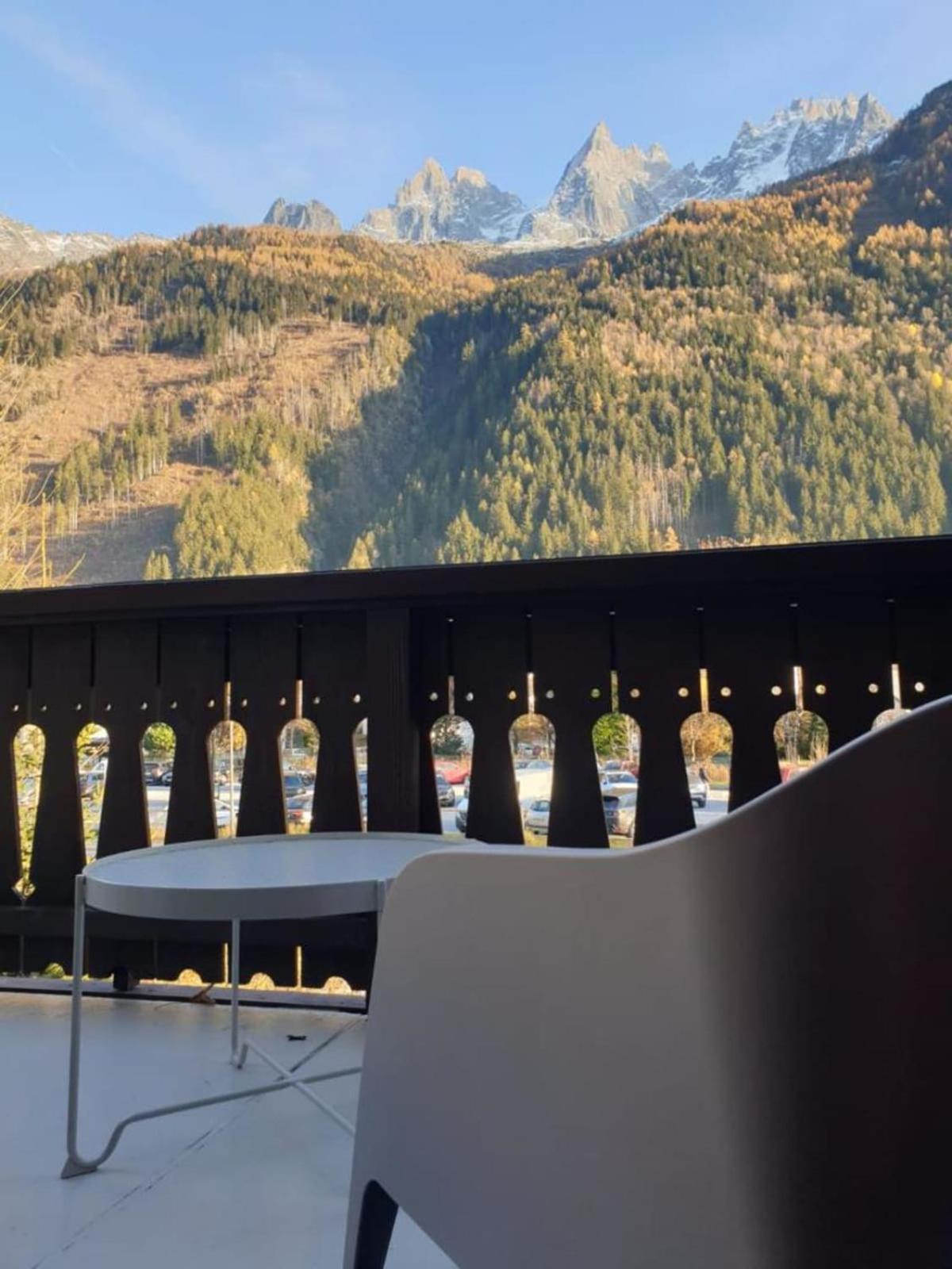 Mont Blanc View Apt In The Heart Of Chamonix Dış mekan fotoğraf